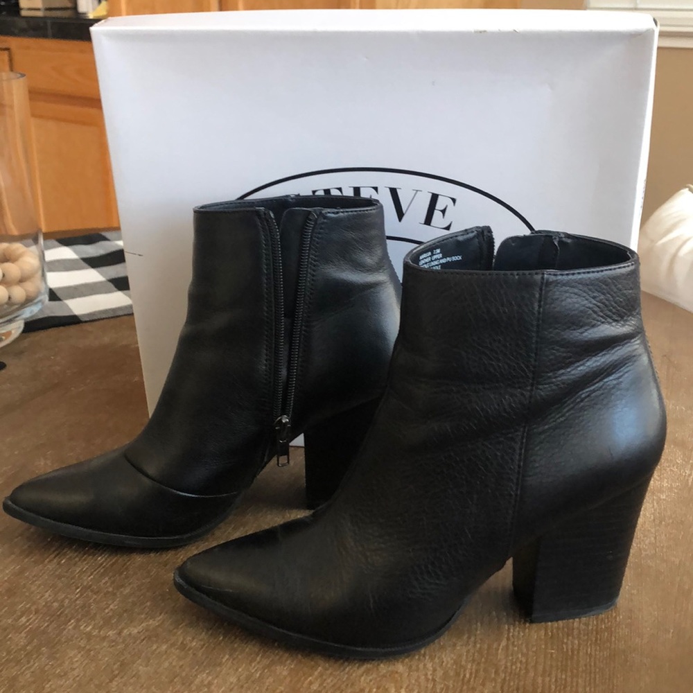 Steve Madden Marissa leather booties